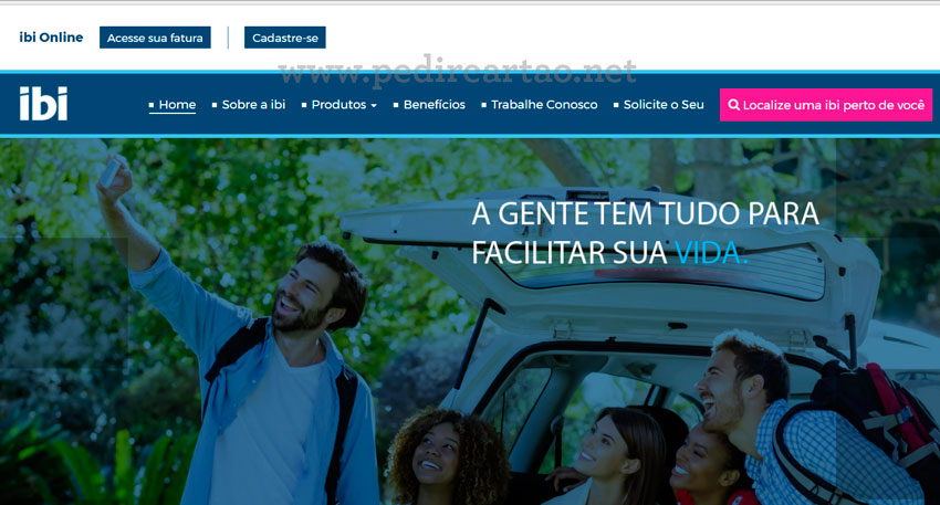 como solicitar cartão ibi