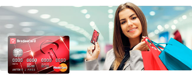 como solicitar cartões Bradesco