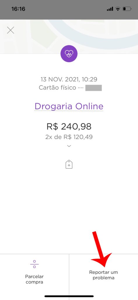 Como cancelar uma compra Nubank